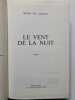 Le vent de la nuit. Michel Del Castillo