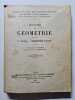 Cours de G&eacute;om&eacute;trie. M. VASNIER