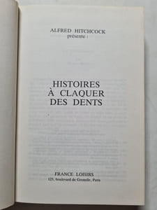 Histoires à claquer des dents