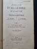 Exercices d'alg&egrave;bre d'analyse et de trigonom&eacute;trie. P. Aubert & G. Papelier