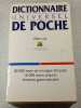 Dictionnaire universel de poche. 