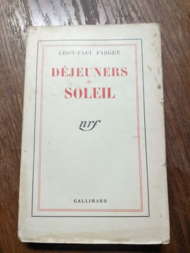 Dejeuners de soleil. Leon Paul