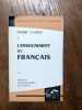 L'enseignement du fran&ccedil;ais. Pierre Clarac