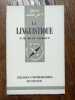 La linguistique. Jean Perrot