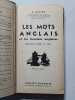 Les Mots Anglais. F. Novion