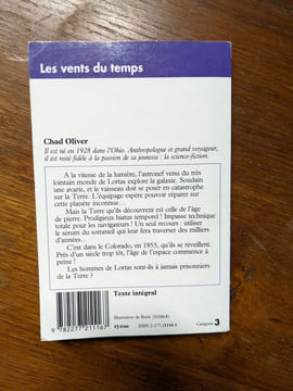Les vents du temps. Chad Oliver
