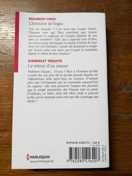 L'héritière de Vegas - Le retour d'un amour. Troutte Kimberley Child Maureen Merand-Surtel Marieke Crapez Yves