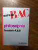 Philosophie terminales C D E. Salem Jean
