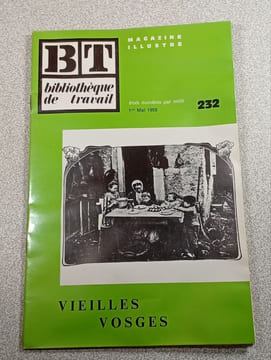 BT bibliothèque de travail n°232. undefined