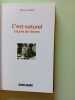 C'Est Naturel Lecons De Choses: Le&ccedil;ons de choses. Verdet Pierre