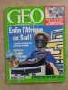 GEO - enfin l'afrique du sud. 