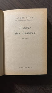 L'amie des hommes