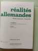 r&eacute;alit&eacute;s allemandes. J. CHASSARD G. WEIL