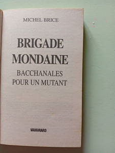 Bacchanales pour un mutant n°158