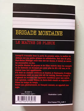 Brigade Mondaine 279 : Le Maître de Plieux. Brice Michel