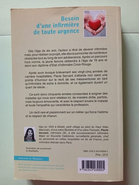 Besoin d'une infirmière de toute urgence. Servant Flavie