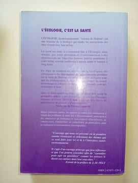 L'ECOLOGIE C'EST LA SANTE. Déoux Suzanne  Déoux Pierre