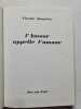 L'Amour appelle l'amour. Claude Jauni&egrave;re