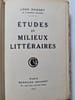&Eacute;tudes et milieux litt&eacute;raires. L&eacute;on Daudet