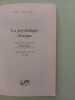 La psychologie clinique. Claude-M. Pr&eacute;vost