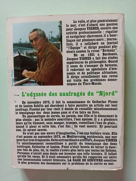 La rage de survivre. Jacques Vignes