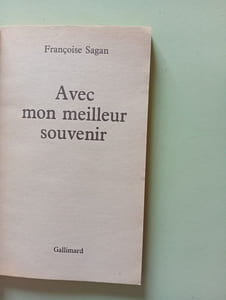 Avec mon meilleur souvenir