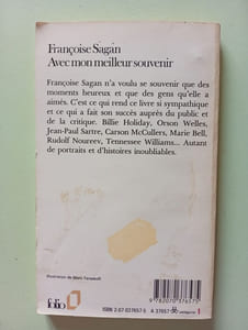 Avec mon meilleur souvenir