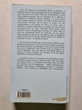 Le pavillon de sucre. Rosalind Laker