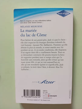 La mariée du lac de Côme. Milburne Melanie Lamberson Louise