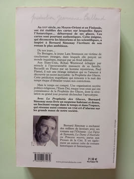 La Prophétie des glaces. Simonay Bernard