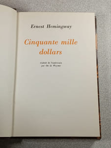 Cinquante mille dollars