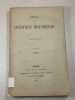 Revue des questions historiques - Troisi&egrave;me annee. 