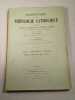 Dictionnaire de Th&eacute;ologie Catholique - Fasqicule LII. Iconoclasme - Immacul&eacute;e-Conception. A. Vacant  E. Mangenot