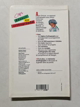 Réussir en orthographe. J. & J. Guion