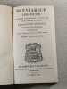 Breviarium Lingonense Pars Autumnalis. D. D. Gilberti-Pauli Aragonn&egrave;s D'Orcet