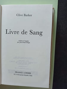 Livre de sang
