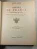 Histoire de France contemporaine Tome Deuxi&egrave;me. Ernest Lavisse  G. Pariset