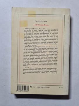 La Lettre de Roissy. Paul Savatier