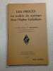 Les proc&egrave;s en nullit&eacute; de mariage dans l'&Eacute;glise Catholique. Le Chanoine E. Magnin