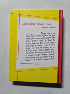 Jacques Rogy trouve un os. Pierre Lamblin