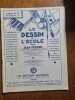 Le Dessin A L'ecole. Cahier N&deg;3. Cours Elementaire 2e Annee. Collaborateur Rene Bresson Peintre Graveur. Jean Verdier