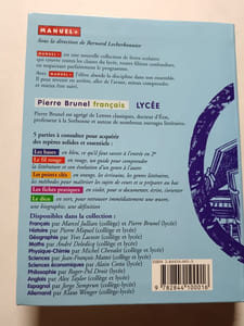 FRANCAIS LYCEE (Ancienne Edition)