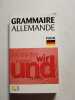 Grammaire allemande. LINDE Christiane