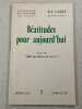 B&eacute;atitudes pour aujourd'hui 10 mars 1963. R.P. Carr&eacute;