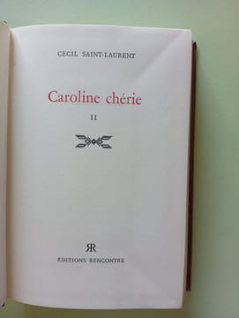 Caroline chérie. Cecil Saint-Laurent