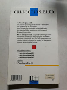 1er en orthographe: 6e