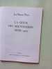 La Gr&egrave;ve des Boutonniers Meru 1909. Jean Baptiste Platel