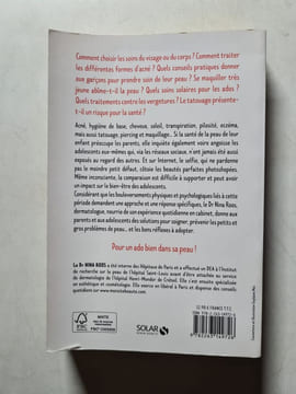 La peau de mon ado. Dr Nina Roos