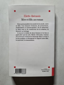 Mère et fille un roman. Eliette Abécassis