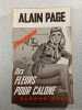 Des fleurs pour Calone. Alain Page